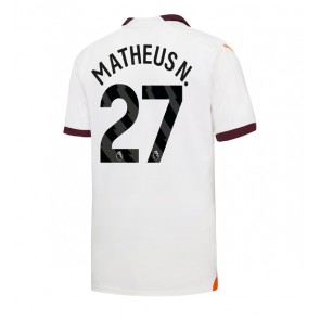 Maillot de foot Manchester City Matheus Nunes #27 Extérieur 2023-24 Manches Courte